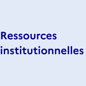 Ressources institutionnelles
